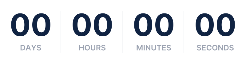 Countdown to May 5, 2019 11:59pm